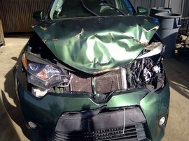 2015 TOYOTA COROLLA, GREEN, LE, 1.8L, AT,  Z25929